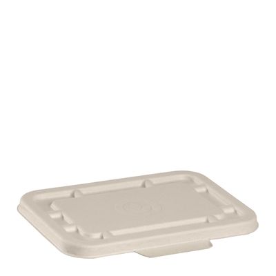 500/600ML TAKEAWAY BASE LID, BIOPAK