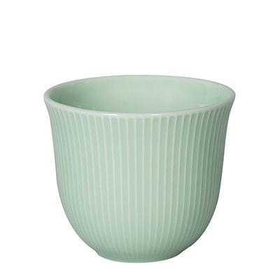 CUP EMBOSSED C/GREEN 250ML, LOVERAMICS