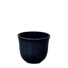 CUP EMBOSSED COBALT 80ML, LOVERAMICS