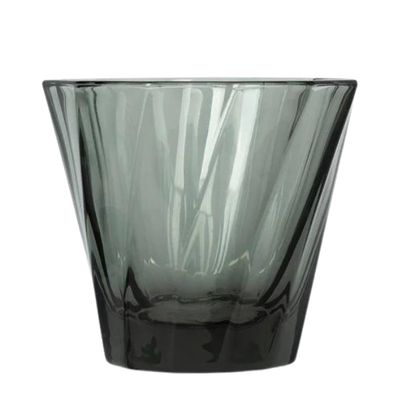GLASS TWISTED BLACK 120ML, LOVERAMICS