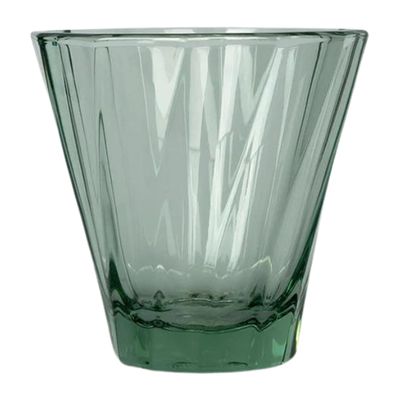 GLASS TWISTED GREEN 180ML, LOVERAMICS