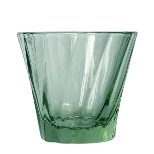 GLASS TWISTED GREEN 120ML, LOVERAMICS