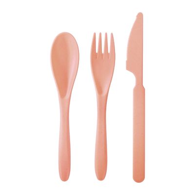 CUTLERY TRAVEL SET WHEAT STRAW, I.S.