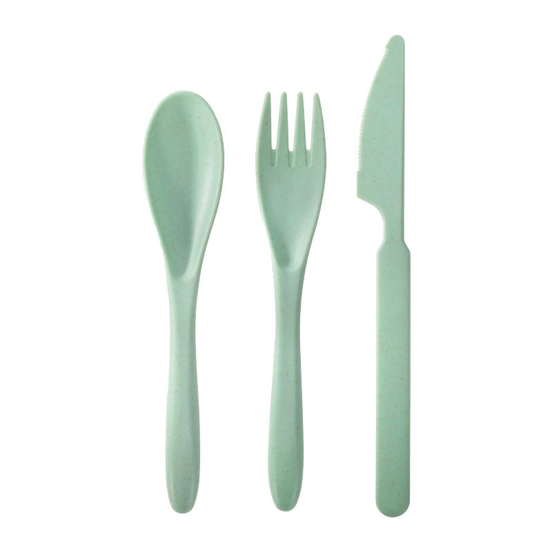 CUTLERY TRAVEL SET WHEAT STRAW, I.S.