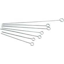 SKEWERS FLAT 350X3MM S/ST IRON MACEL