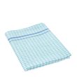 TEATOWEL WAFFLE CHECK 45X70CM GREEN