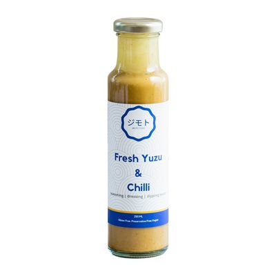 YUZU & CHILLI DRESSING 250ML, JIMOTO