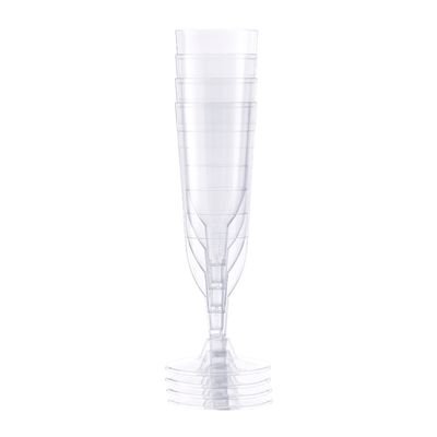 PLASTIC CHAMPAGNE GLASS 175ML, REDDS