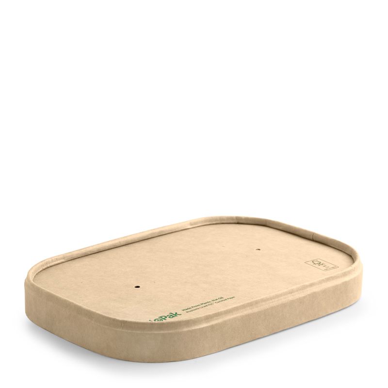 TAKEAWAY CONT LID, BIOBOARD 25PCES