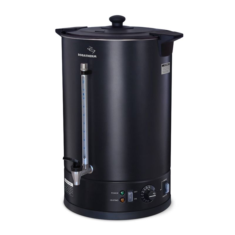 HOT WATER URN BLACK 20L ROBATHERM