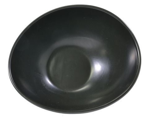 BOWL TRIANGLE MATT BLACK 110MM, BLACK