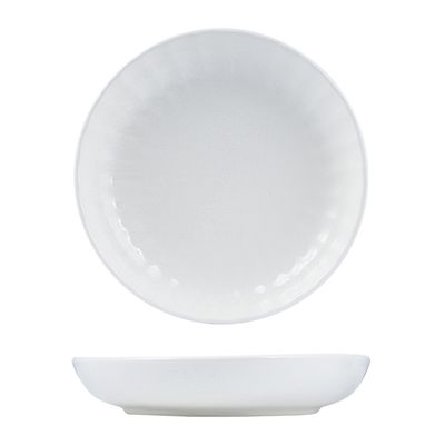 BOWL SHARE SCALLOPED 260MM, MODA SNOW