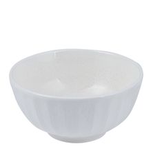 BOWL ROUND SCALLOPED 115MM, MODA SNOW