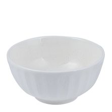 BOWL ROUND SCALLOPED 140MM, MODA SNOW