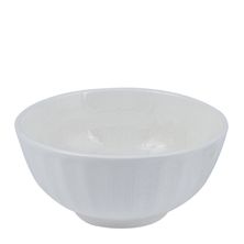 BOWL ROUND SCALLOPED 180MM, MODA SNOW