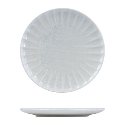 PLATE ROUND SCALLOPED 260MM, MODA WILLOW