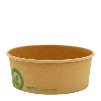 BOWL XL KRAFT 1300ML, BIOBOWL 50PCES