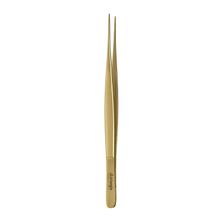 TWEEZERS POINTED STRAIGHT GOLD 15CM, TRI