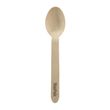 160MM COATED WOODEN SPOON, BIOPAK