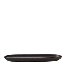 PLATTER RECT BLACK 40X12.5CM, M&W CAVIAR