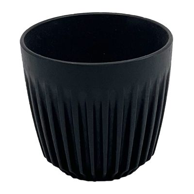 CUP CHARCOAL 3OZ, HUSKEE CUP