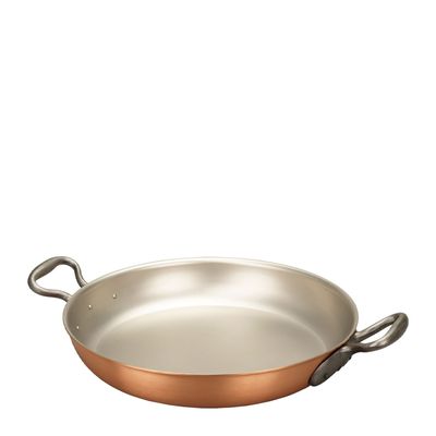 GRATIN PAN ROUND COPPER 32CM, FALK