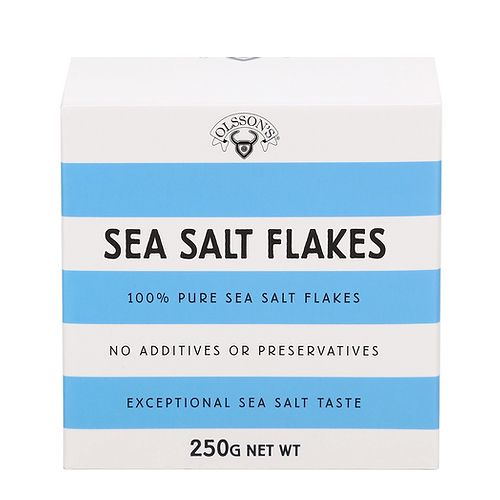 SEA SALT FLAKES 250G REFILL, OLSSONS