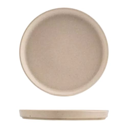 PLATE WALLED 210MM, NMC MARSHMALLOW
