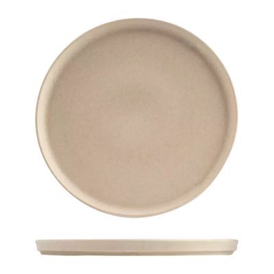 PLATE WALLED 300MM, NMC MARSHMALLOW
