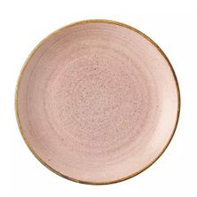 PLATE COUPE TERRACOTTA 165MM, STONECAST RAW