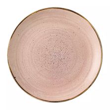 PLATE COUPE TERRACOTTA 217MM, STONECAST RAW