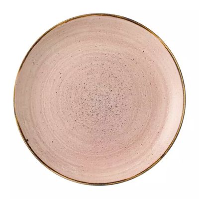 PLATE COUPE TERRACOTTA 217MM, S/CAST RAW