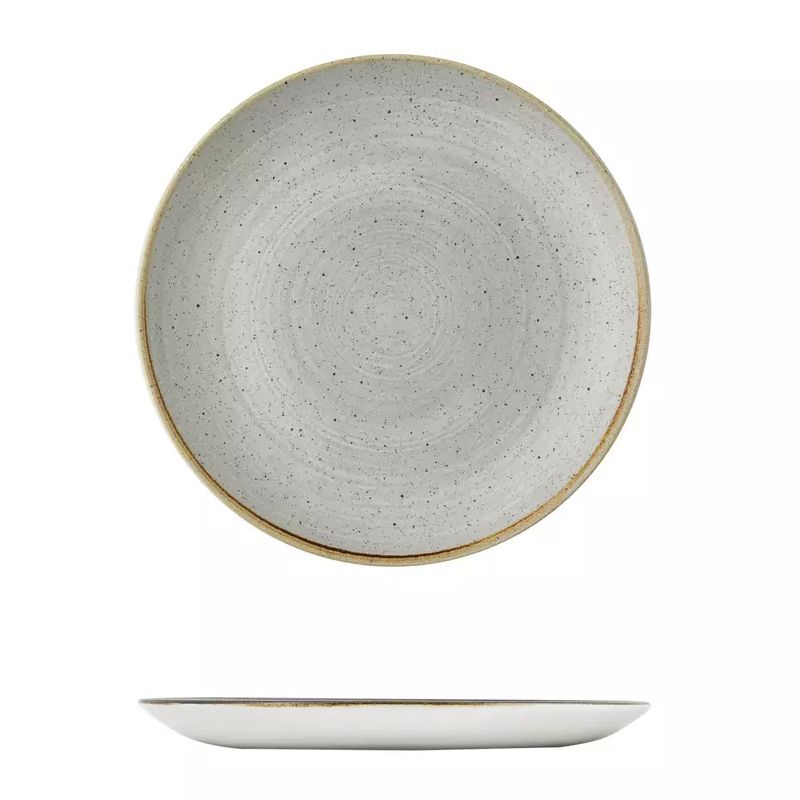 PLATE COUPE GREY 260MM, S/CAST RAW