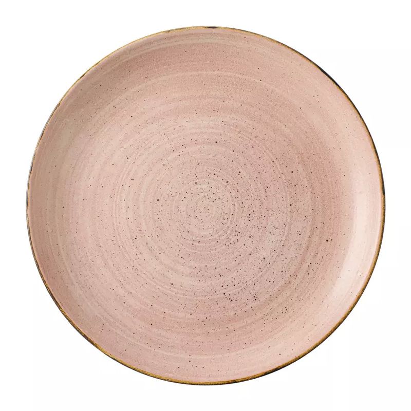 PLATE COUPE TERRACOTTA 290MM, S/CAST RAW