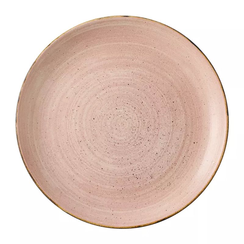 PLATE COUPE TERRACOTTA 290MM, STONECAST RAW