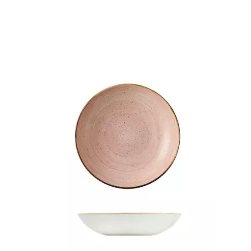 BOWL COUPE TERRACOTTA 182MM, STONECAST RAW