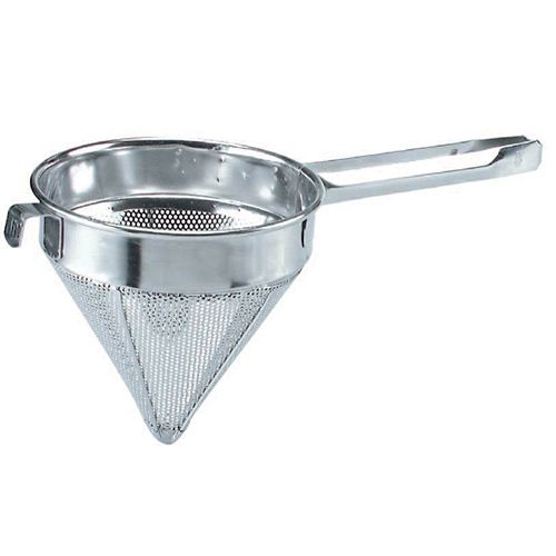 STRAINER CONICAL FINE 250MM/10IN 18/8 CI