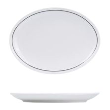 PLATE OVAL COUPE 260X190MM, PRINCETON