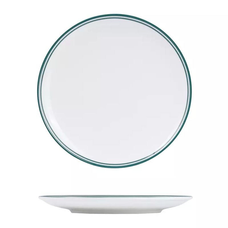PLATE COUPE GREEN RIM 240MM, NANO CRU