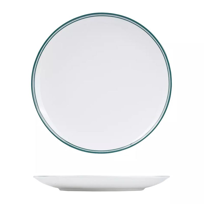 PLATE COUPE GREEN RIM 290MM, NANO CRU
