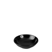 DISH SAUCE BLACK 60MM MELAMINE, RYNER