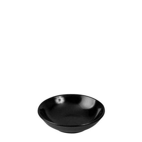 DISH SAUCE BLACK 60MM MELAMINE, RYNER