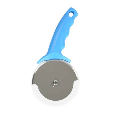 CUTTER PIZZA BLUE HNDLE 10CM, AMORE