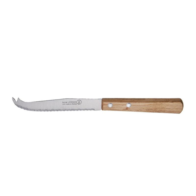 KNIFE CHEESE OAK HANDLE, A/VERDIER PREPA