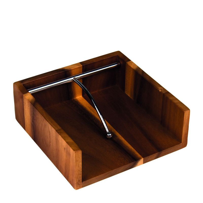 NAPKIN HOLDER ACACIA 19X19X6CM, D+W