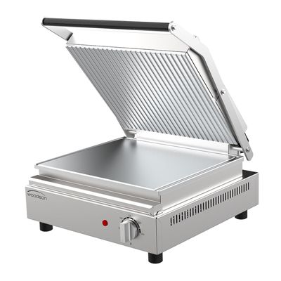 CONTACT GRILL RIBBED 4-6 SLICE WOODSON
