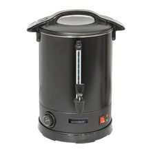 HOT WATER URN BLACK 10L WOODSON