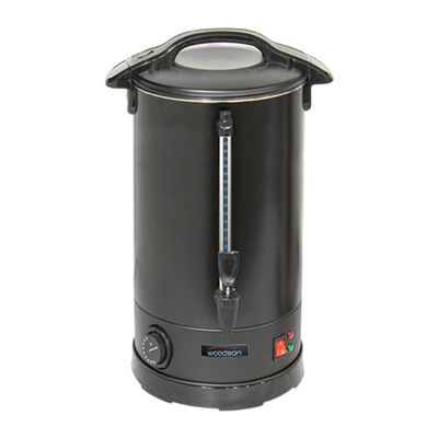 HOT WATER URN BLACK 20L WOODSON