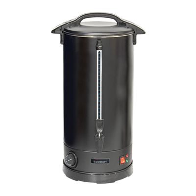 HOT WATER URN BLACK 30L WOODSON