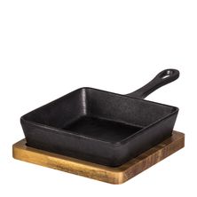 SKILLET SQE W/ BASE 23.5X14CM, D&W TASTE